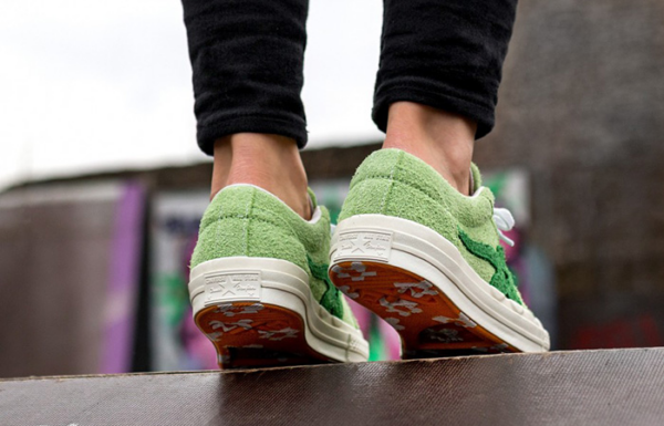 Giày Converse Golf Le Fleur x One Star Ox 'Jade Lime' 160327C - Ảnh 4