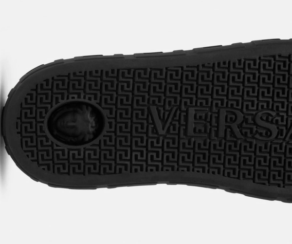 Giày Versace Greca Suede High Top Trainers 'Black' DSU8403-1A02718-1B00P - Ảnh 5