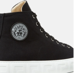 Alternative view of Giày Versace Greca High Top Trainers 'Black' DSU8403-DTE3G-D41P