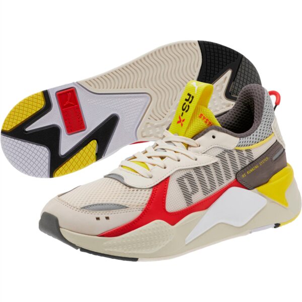 Giày Puma RSX Bold White Red Yellow 372715-03 - Ảnh 6