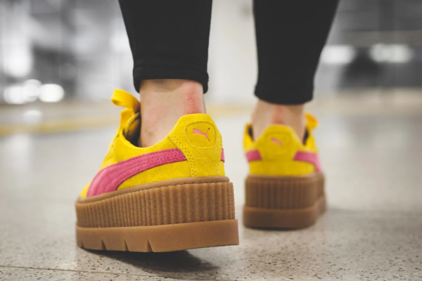 Giày Puma Fenty x Wmns Cleated Creeper 'Lemon' 366268-03 - Ảnh 6