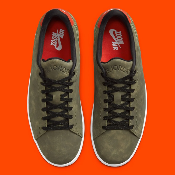 Giày Nike Air Jordan 1 Centre Court 'Olive' DJ2756-300 - Ảnh 2
