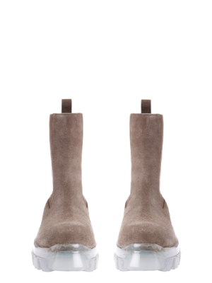 Alternative view of Giày Rick Owens SS22 Fogachine Beatle 'Dust' ru01b1881LMR-340