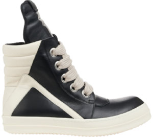 Giày Rick Owens FW22 Strobe Geobasket 'Black And Milk' ru02b2894LPOW1-911