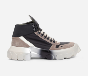 Alternative view of Giày Rick Owens Tractor 'Black Dust Grey' RU19F4893-LCOM4-100
