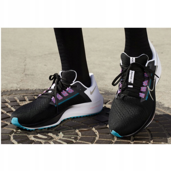 Giày Nike Air Zoom Pegasus 38 'Black Metallic Silver' CW7356-003 - Ảnh 4