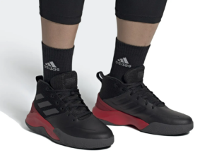 Giay Adidas OwnTheGame 'Black Scarlet' EG0951