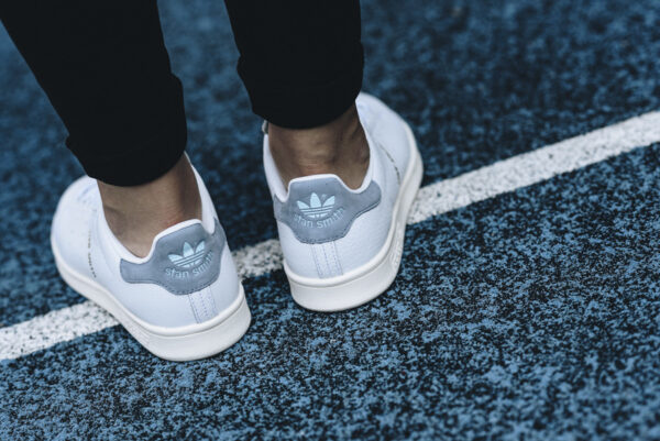 Giày Adidas Stan Smith x Pharrel Williams 'Vintage Blue' CP9701 - Ảnh 3