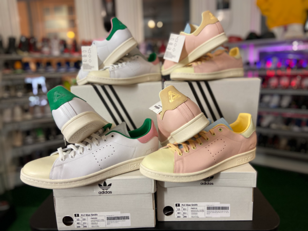 Giày Adidas Palace x Stan Smith 'Pastel' FW9216 - Ảnh 2