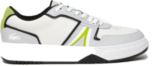 Giay Lacoste L001 Leather Contrast 'White Lime' RZ0036M52N-2Q5