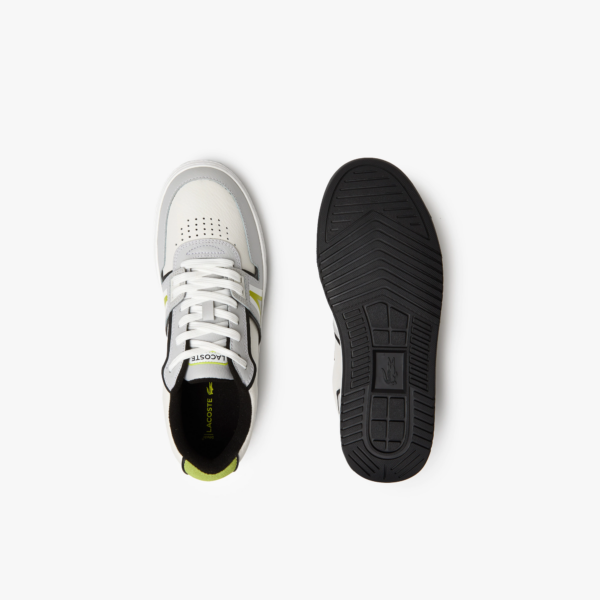 Giay Lacoste L001 Leather Contrast 'White Lime' RZ0036M52N-2Q5