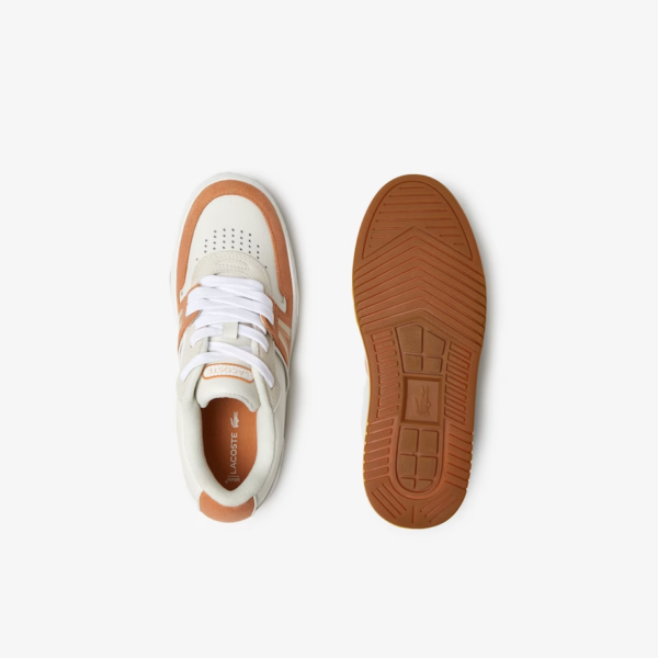 Giay Lacoste L001 Leather Black Sole Contrasting 'White Pink' RZ0068W52N-291