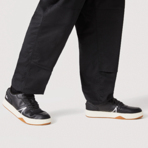 Giay Lacoste Leather Popped Heel 'Black' RZ2017M52N-454