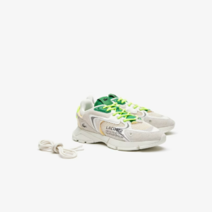 Giay Lacoste L003 Neo Textile 'White Green' RZ4001M53G-WG1
