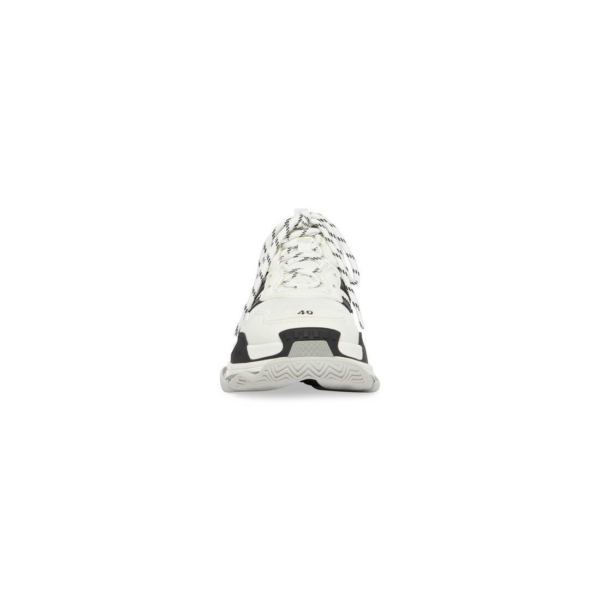Giay Balenciaga x Adidas Triple S 'White' 710020-W2ZB1-9112