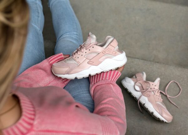 Giày Nike Huarache Run 'Particle Rose' 654280-603 - Ảnh 2