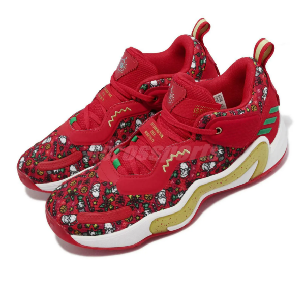 Giày Adidas D.o.n. Issue 3 Gca 'Christmas' GY0322 - Ảnh 3