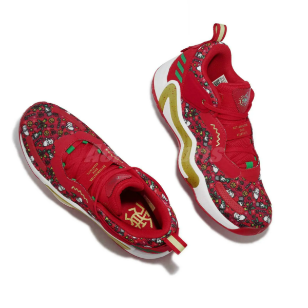 Giày Adidas D.o.n. Issue 3 Gca 'Christmas' GY0322 - Ảnh 4