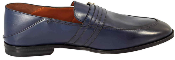 Giày Bally Welwood Leather Loafers 'Ink' 6223028