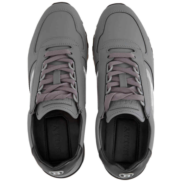 Giày Bally Gavino Low-Top 'Grey' 6228467 - Ảnh 3