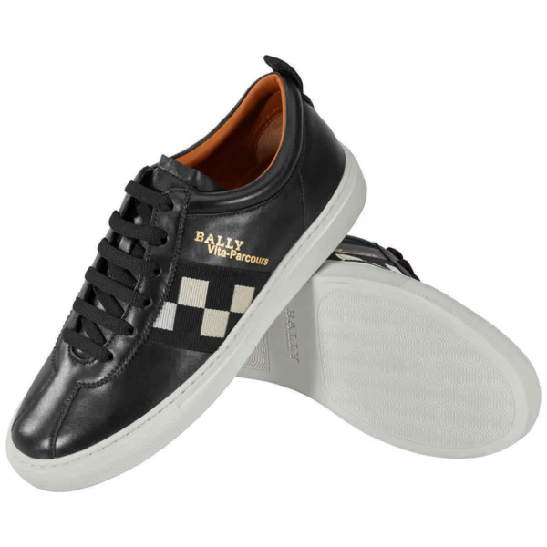 Giày Bally Vita Parcours Low Top 'Black' 6225470 - Ảnh 3
