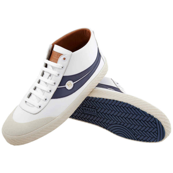 Giày Bally Shetan Leather Sneakers 'White' 6223149 - Ảnh 2