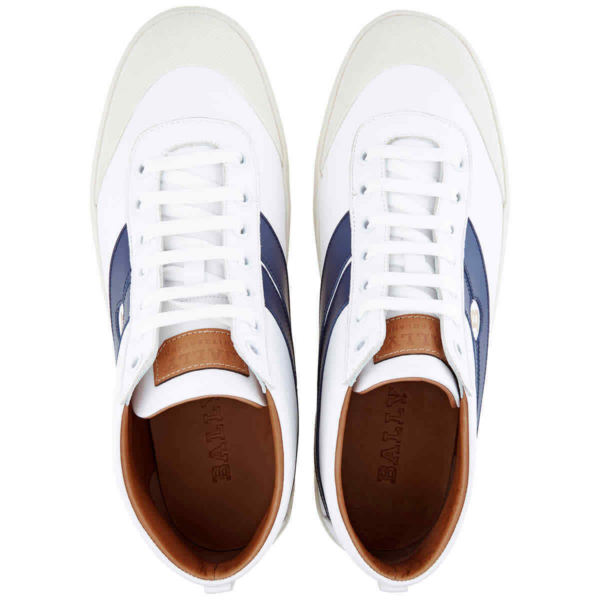 Giày Bally Shetan Leather Sneakers 'White' 6223149 - Ảnh 3