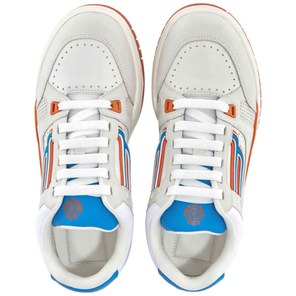 Giày Bally Kuba Logo Patch Low-Top 'White' 6230984 - Ảnh 3