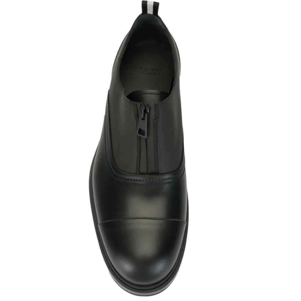 Giày Bally Comissar Minimal Oxford 'Black' 6231452 - Ảnh 4