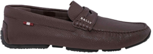 Giày Bally Pavel Leather Penny Loafers 'Brown' 6234455