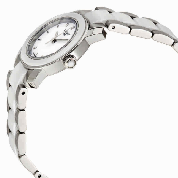 Đồng Hồ Tissot T-Trend 'White Ceramic' T064-210-22-011-00 - Ảnh 2