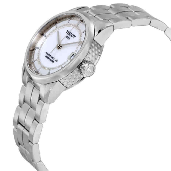 Đồng Hồ Tissot T-Classic Diamond 'White' T086-208-11-116-00 - Ảnh 2