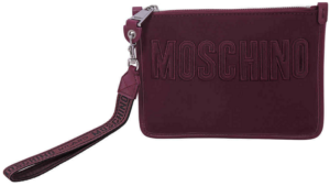 Ví Moschino Ladies Logo Embroidery Neoprene 'Purple' B840382061195