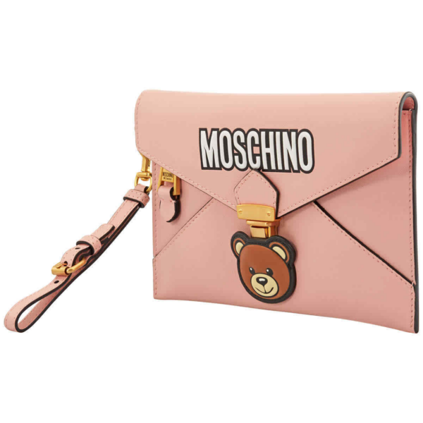 Ví Moschino Ladies Pink Bear Faux 'Pink' A-8411-8006-1224 - Ảnh 5