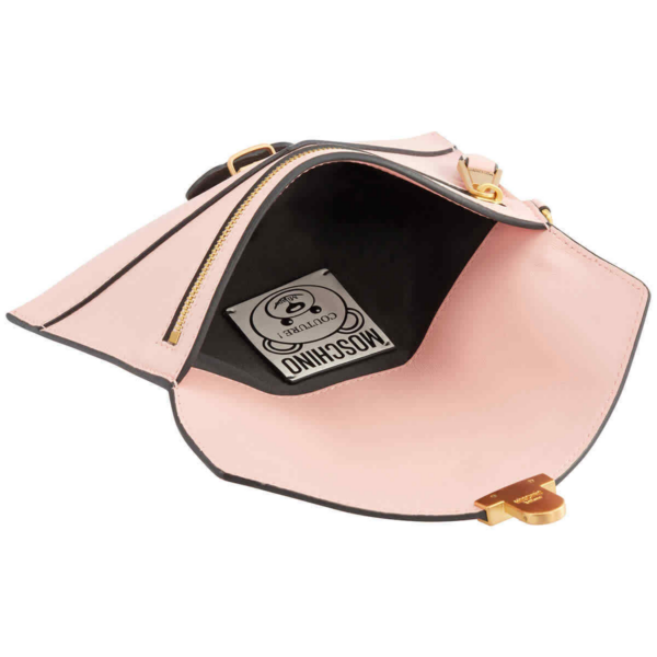 Ví Moschino Ladies Pink Bear Faux 'Pink' A-8411-8006-1224 - Ảnh 2