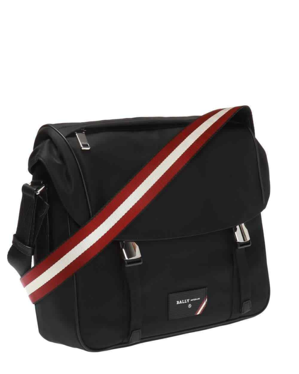 Túi Bally Fabro Black Nylon 'Black' 6226335 - Ảnh 2