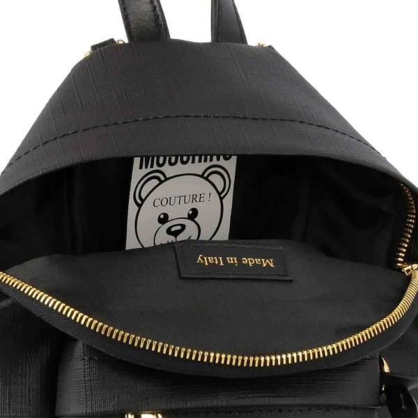 Balo Moschino Teddy Bear Dollar 'Black' A-7637-8210-3555 - Ảnh 2