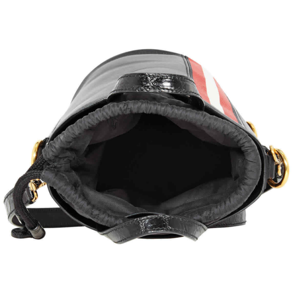 Túi Bally Bucket With Stripe Detail 'Black' 6229897 - Ảnh 2