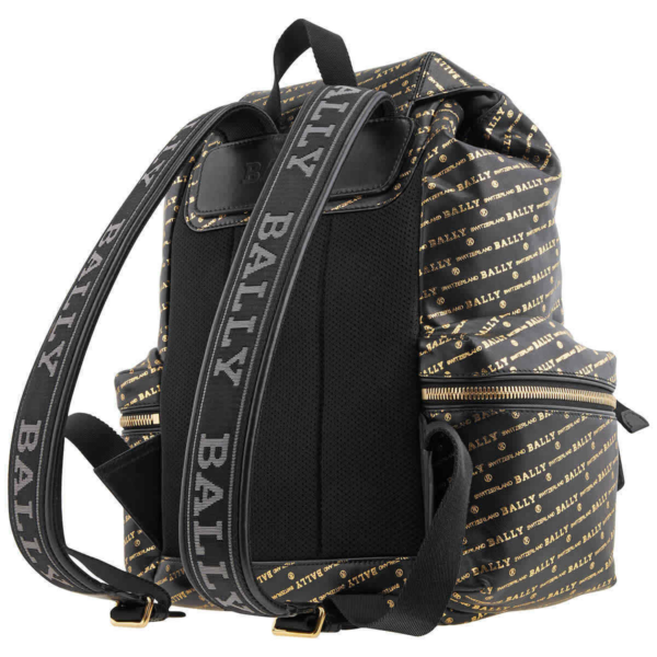 Balo Bally Crew Signature Logo 'Black Gold' 6226229 - Ảnh 3