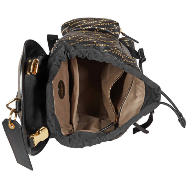 Balo Bally Crew Signature Logo 'Black Gold' 6226229 - Ảnh 2