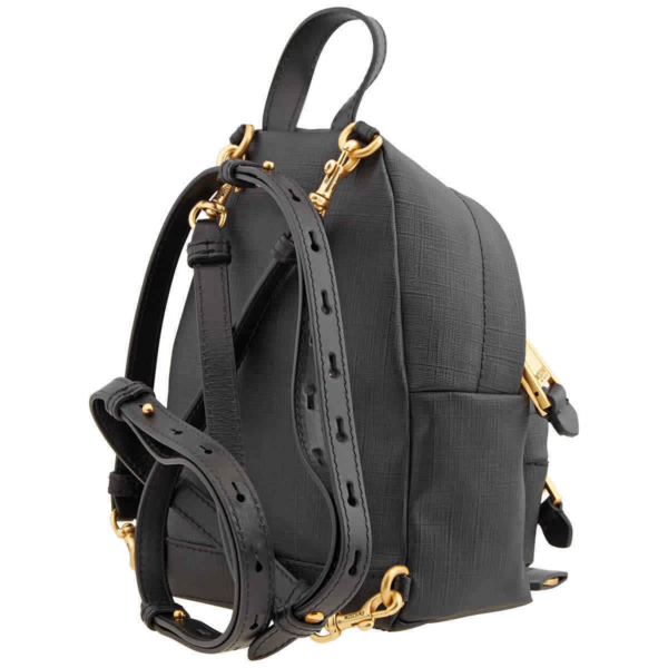 Balo Moschino Teddy Bear Print Mini 'Black' A-7637-8210-1555 - Ảnh 3