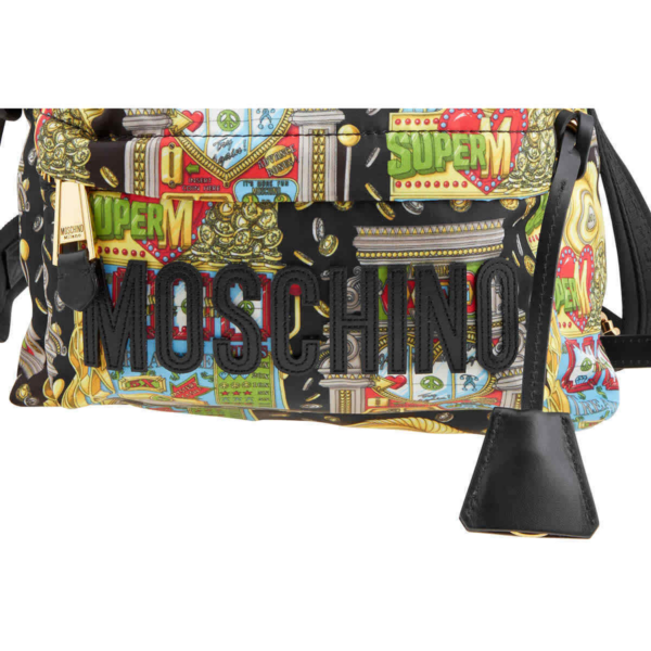 Balo Moschino Slot Machine 'Multi' A-7640-8219-1888 - Ảnh 4