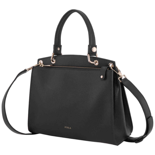 Túi Furla Onyx Adele Handle Bag 'Black' 1038861 - Ảnh 2