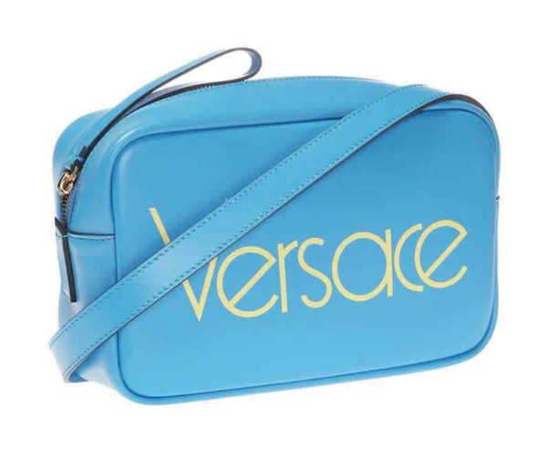 Túi Versace Logo Shoulder Bag 'Blue' DBFG468-3VSV-K8F5T - Ảnh 2