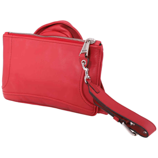Túi Moschino Ladies Biker Leather 'Red' A754380023115 - Ảnh 5