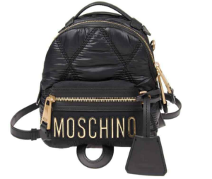 Balo Moschino Quilted Logo 'Black' B-7606-8207-1555