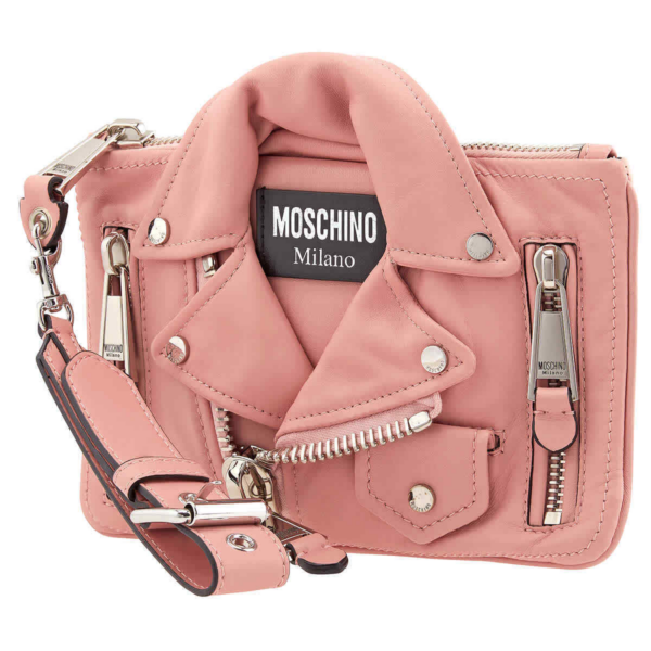 Túi Moschino Ladies M Quilted Logo 'Pink' A742980021147 - Ảnh 3