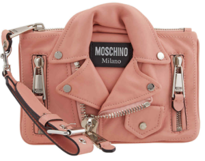 Túi Moschino Ladies M Quilted Logo 'Pink' A742980021147