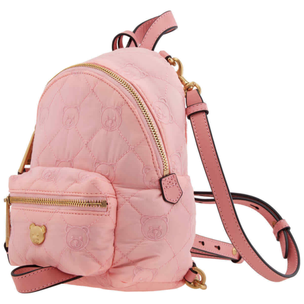 Balo Moschino Ladies Teddy Bear Embroidery 'Pink' B-7620-8208-1223 - Ảnh 3