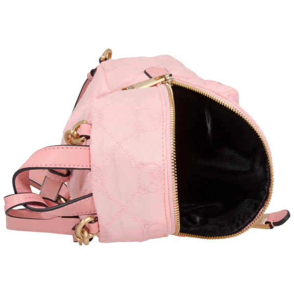 Balo Moschino Ladies Teddy Bear Embroidery 'Pink' B-7620-8208-1223 - Ảnh 2